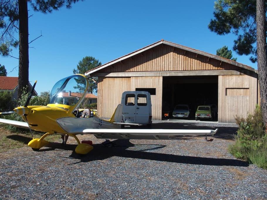 Le Gite De L'Aerogrange Biscarrosse Bagian luar foto
